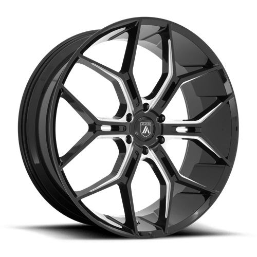 <b>Asanti Wheels</b> MONARCH TRUCK -<br> Gloss Black Milled