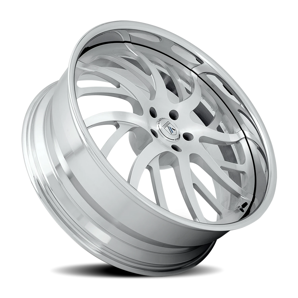 Asanti Forged AF862 26x10 +5 5x120.65mm 73.1mm Brushed Silver
