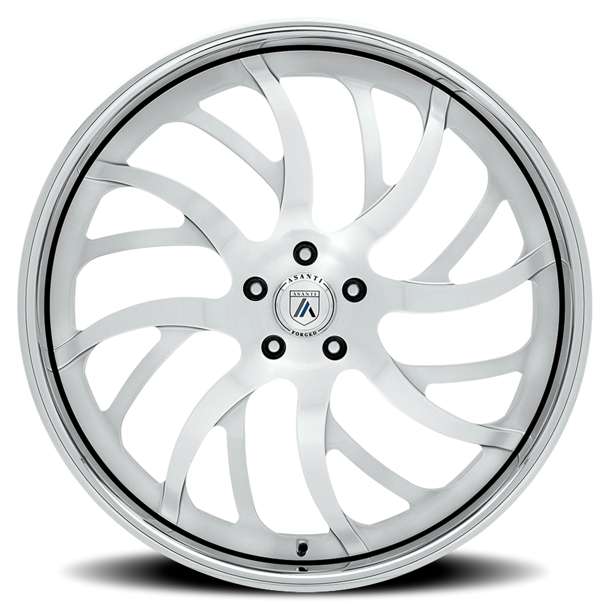 Asanti Forged AF862 26x10 +5 5x120.65mm 73.1mm Brushed Silver