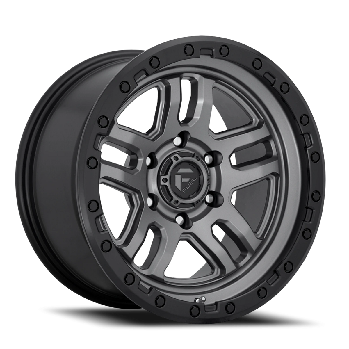 Fuel AMMO 18x9 +20 5x127mm 71.5mm Matte Gunmetal Black Bead Ring