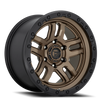 Fuel AMMO 17x9 +1 5x127mm 71.5mm Matte Bronze Black Bead Ring