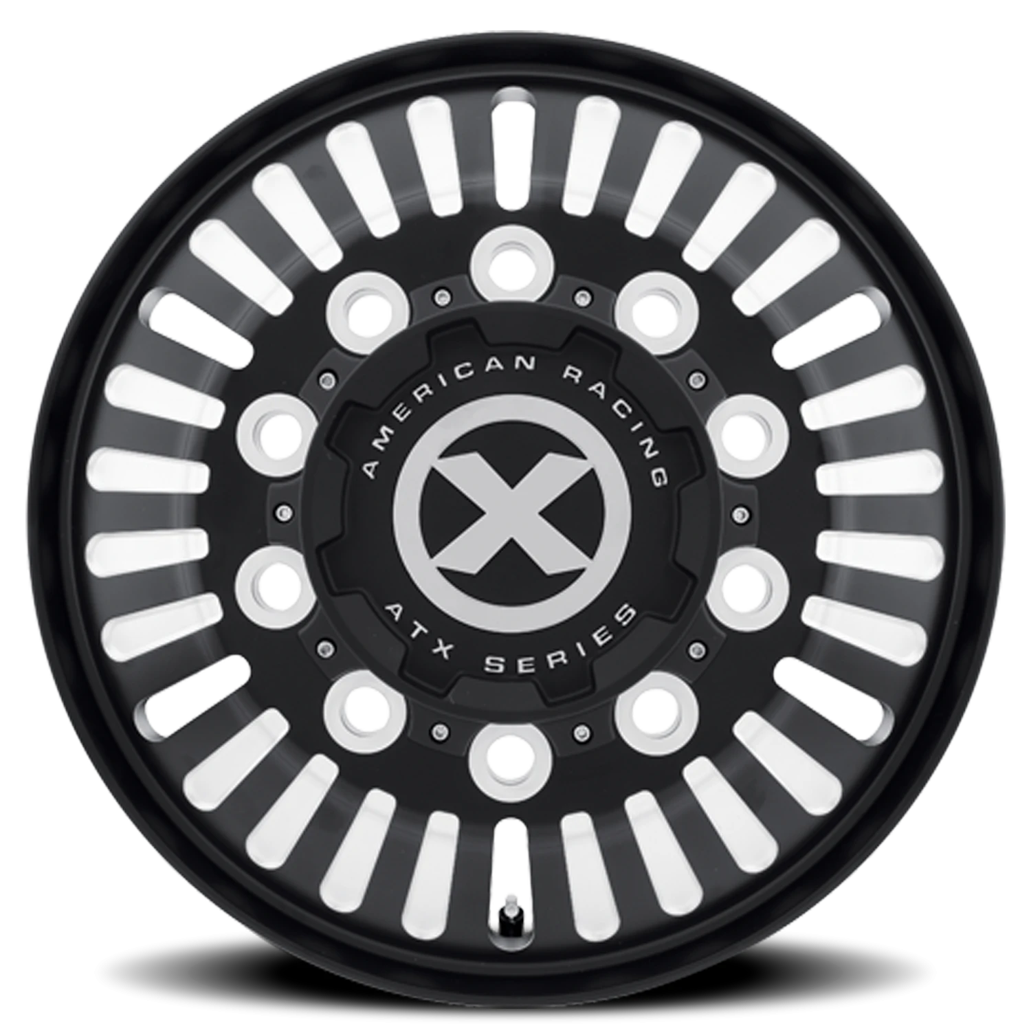 ATX AO403 Roulette 23x8.3" 10x285.75mm 220.1mm CB +144mm Satin Black Milled