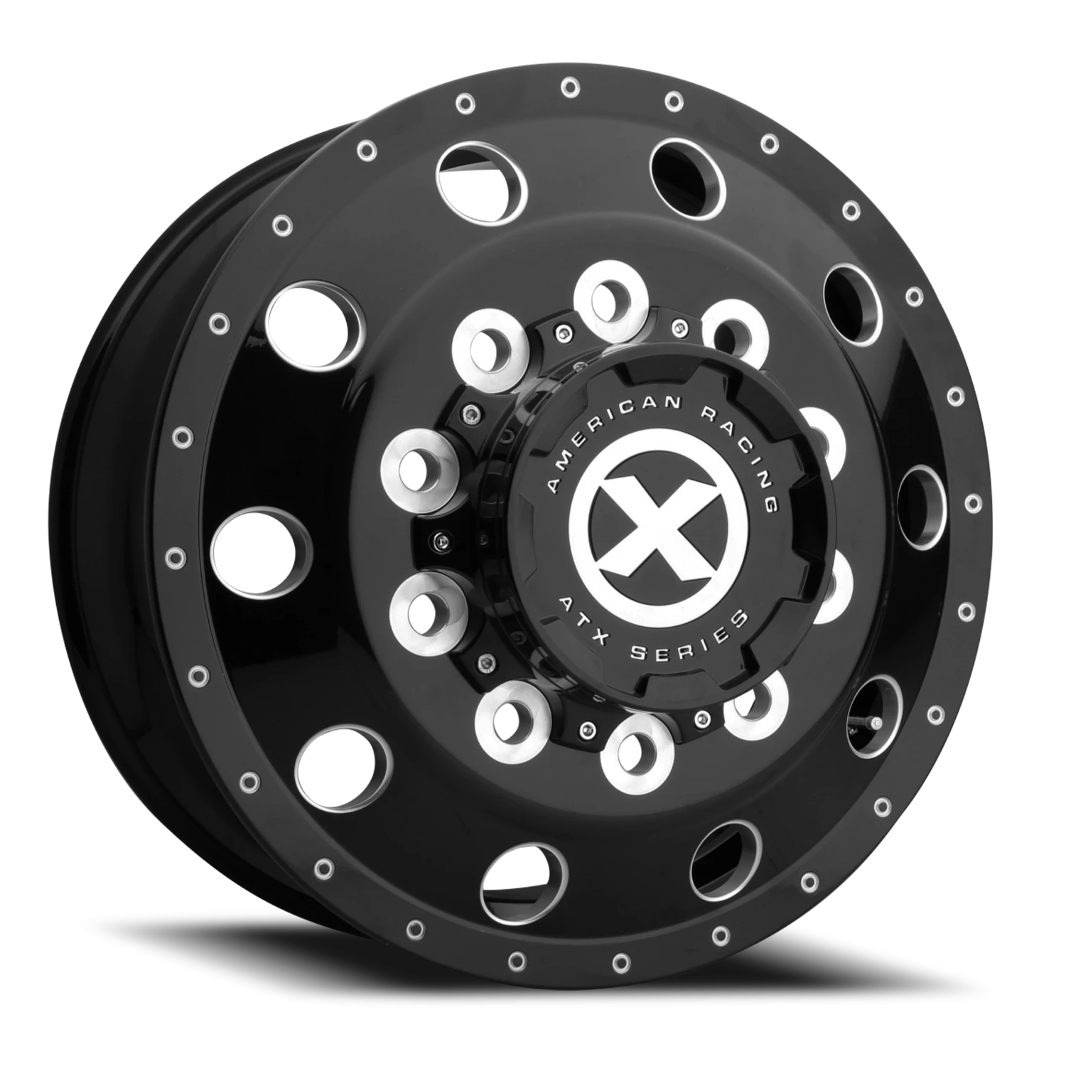 ATX AO405 Trex 25x8.3" 10x285.75mm 220.1mm CB +144mm Gloss Black Milled