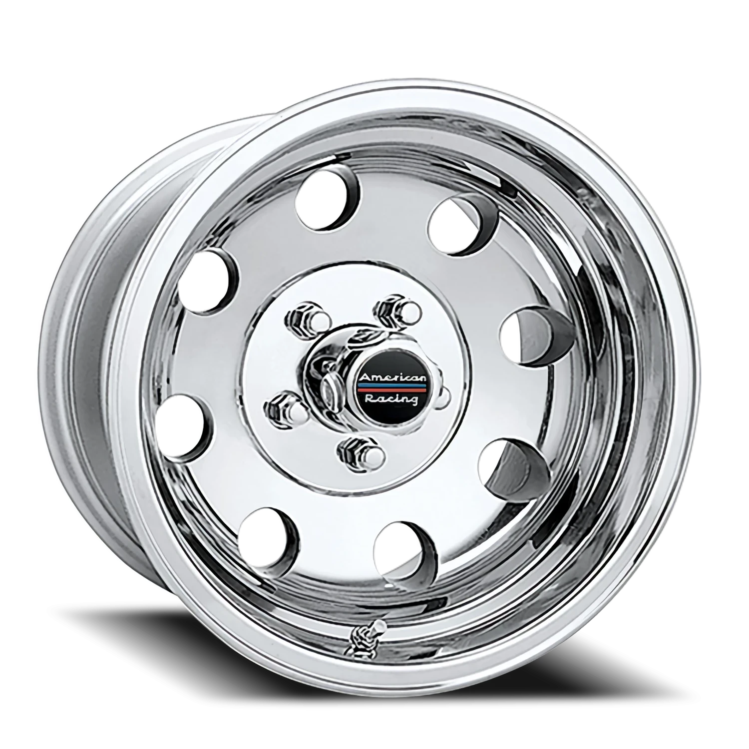 American Racing Baja 15x10" 5x114.3mm 83.06mm CB -43mm Polished