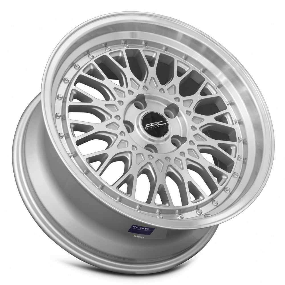 Vors AR1 18x8.5 35 5x108mm 73.1mm Silver Machined Face