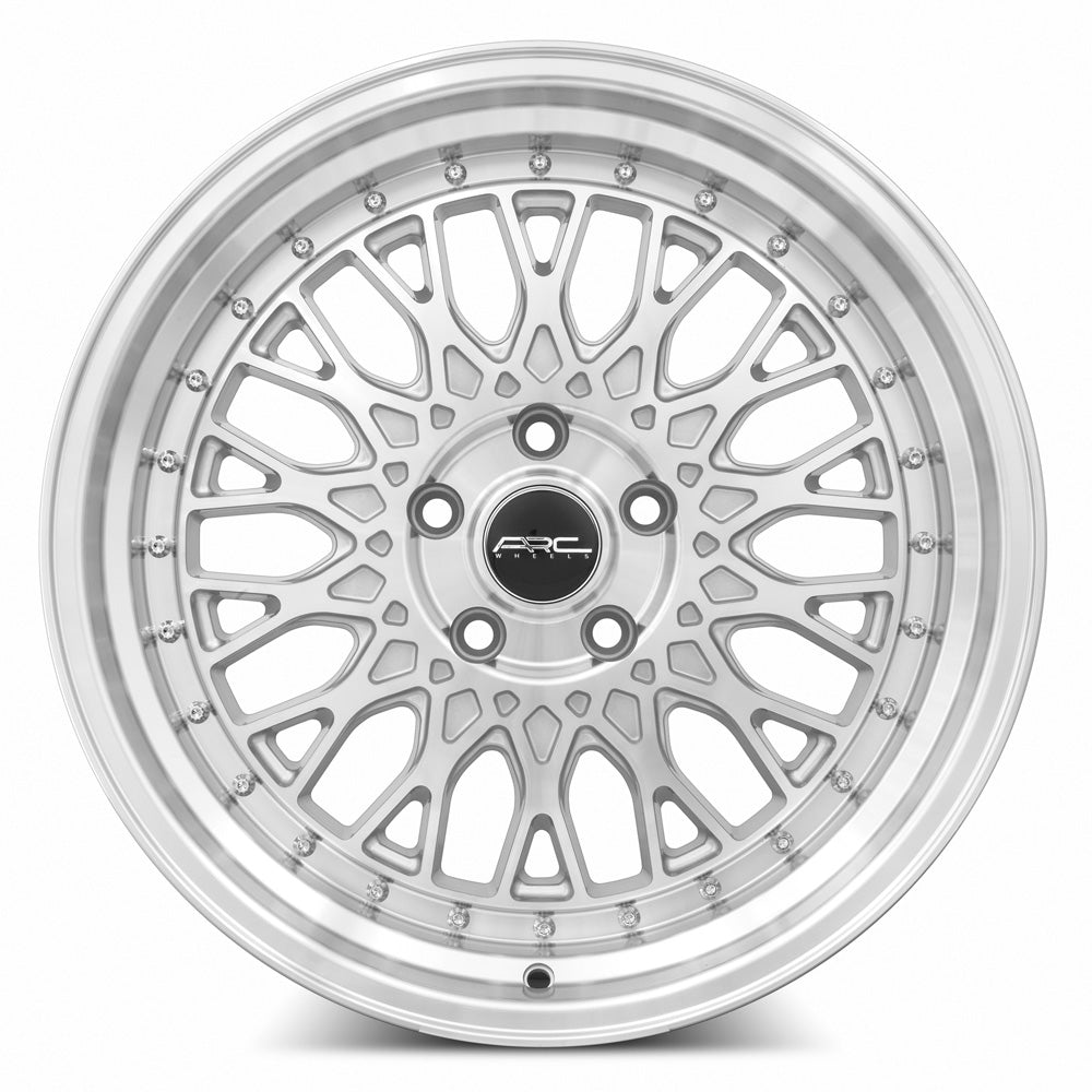 Vors AR1 18x9.5 35 5x108mm 73.1mm Silver Machined Face