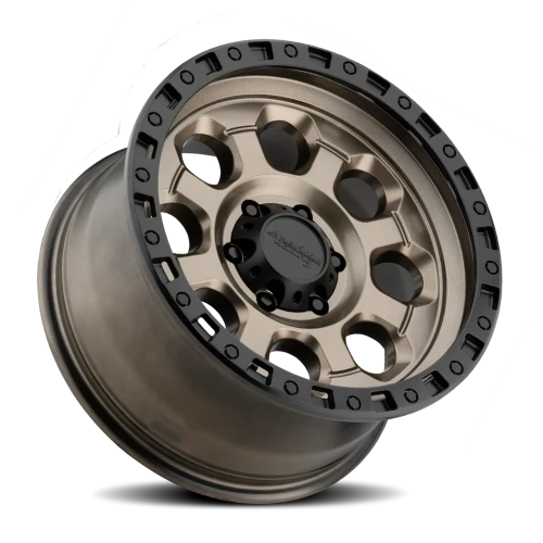 American Racing AR201 18x9" 8x170mm 125.5mm CB 0mm Matte Bronze Black Lip