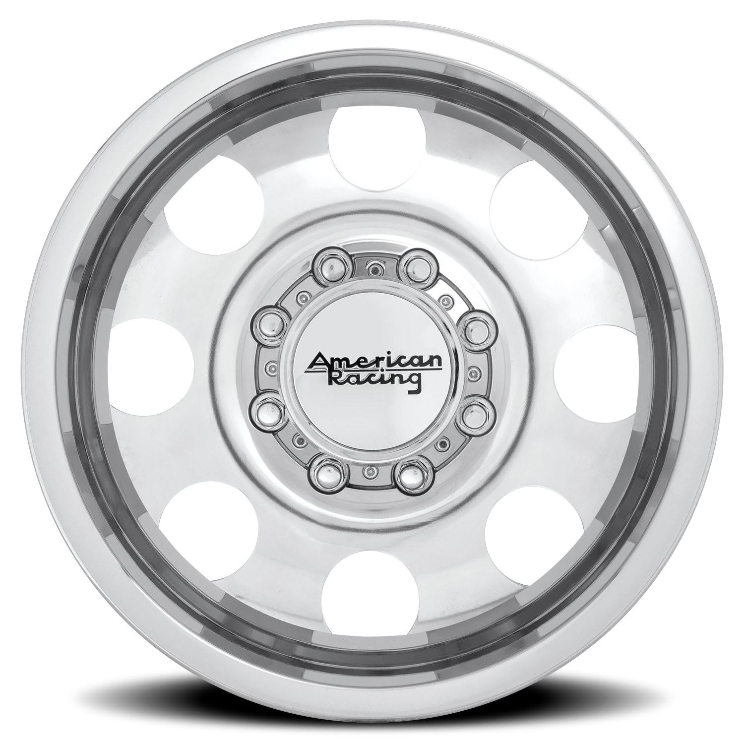 American Racing Baja Dually 16x6" 8x170mm 125.5mm CB -134mm Polished