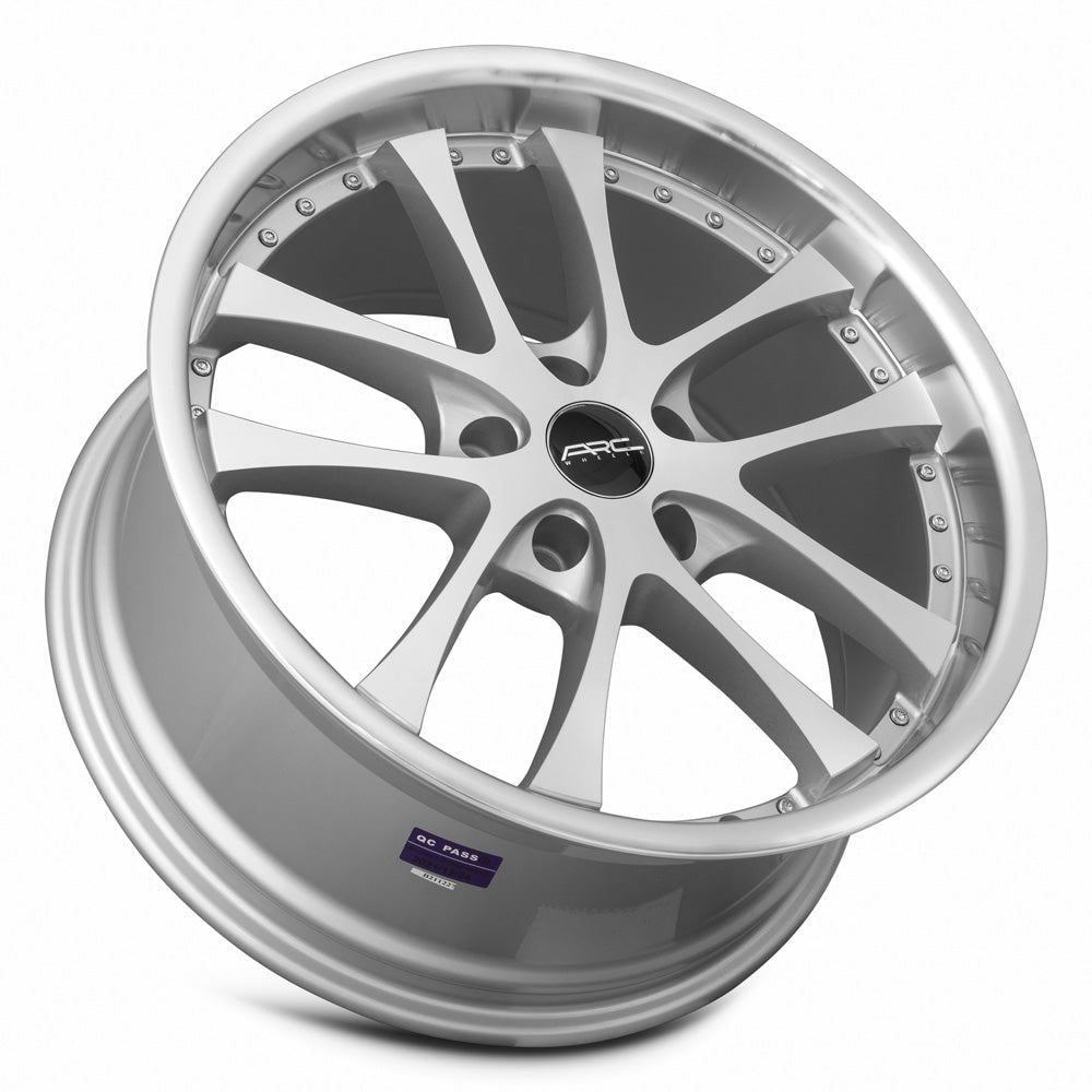 Vors AR5 18x8.5 35 5x110mm 73.1mm Silver Machined Face