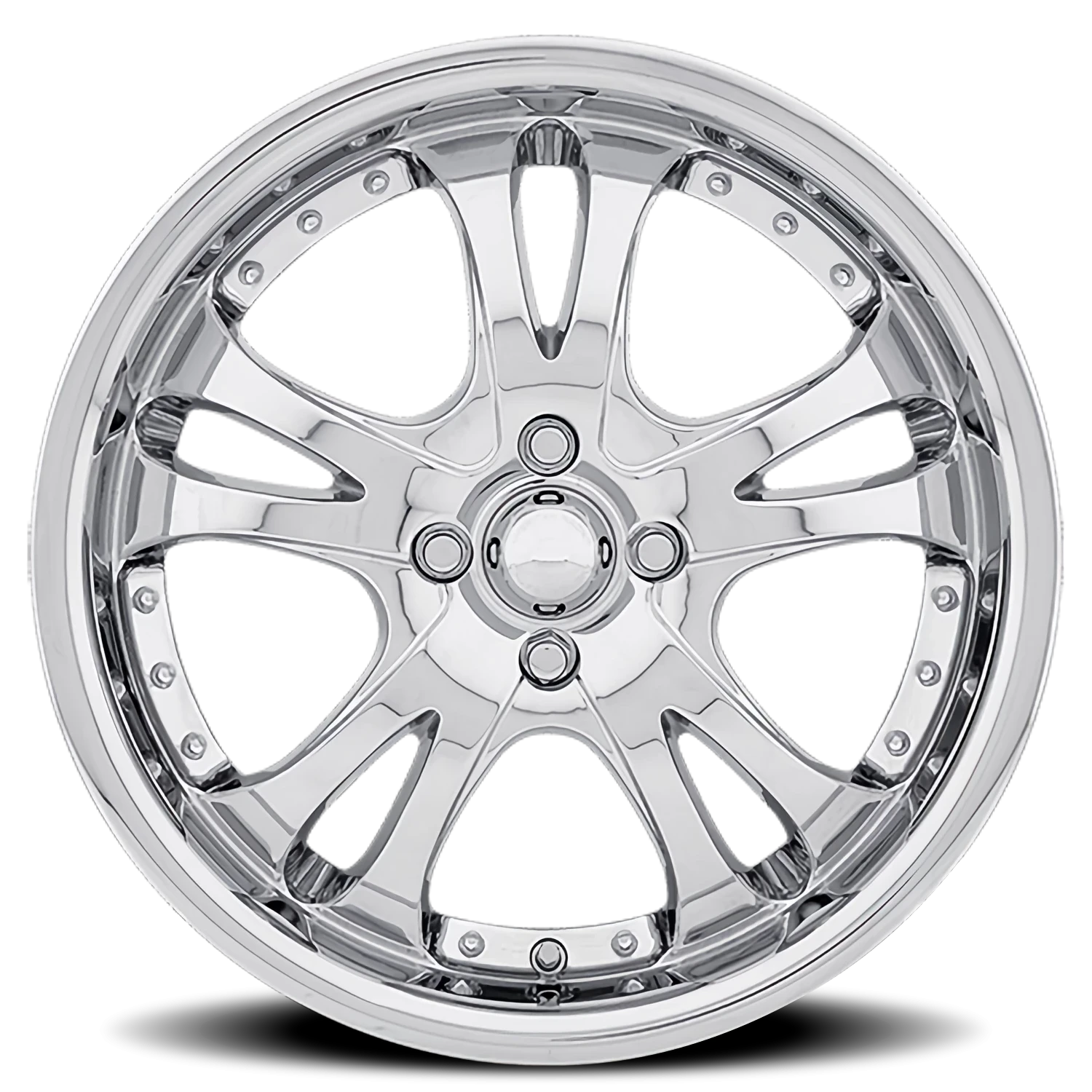American Racing Casino 17x7.5" 4x100mm 72.6mm CB +45mm Chrome