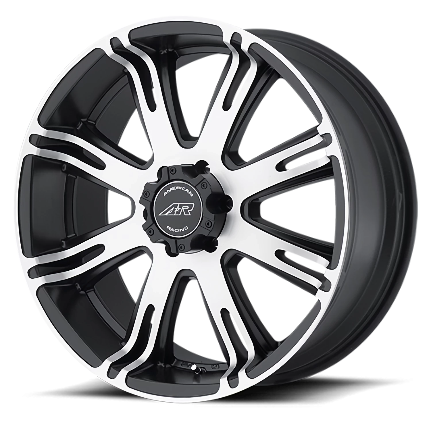 American Racing AR708 20x9" 6x139.7mm 106.25mm CB +20mm Matte Black Machined