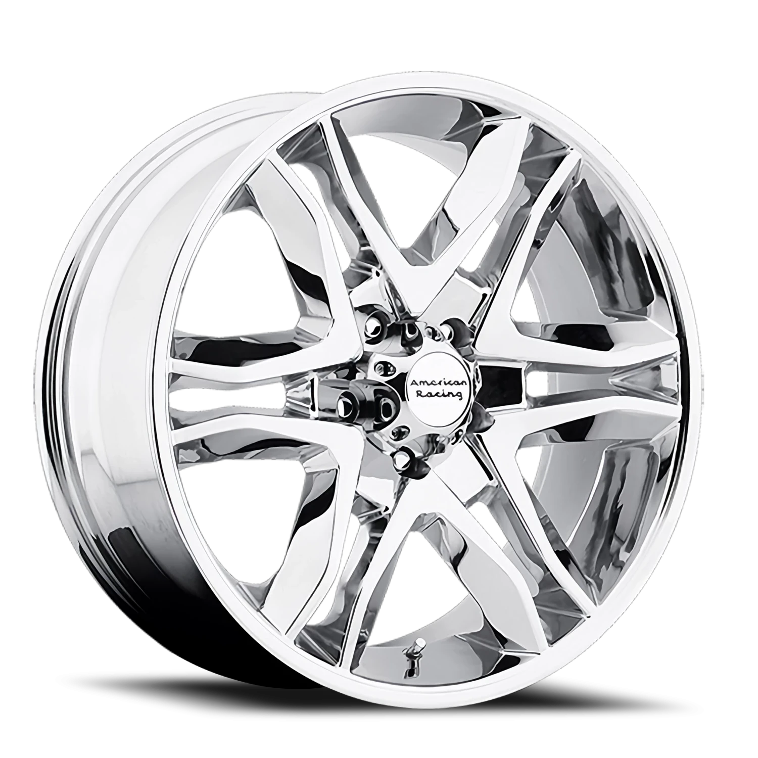 American Racing Mainline 20x8.5" 5x139.7mm +15mm Chrome