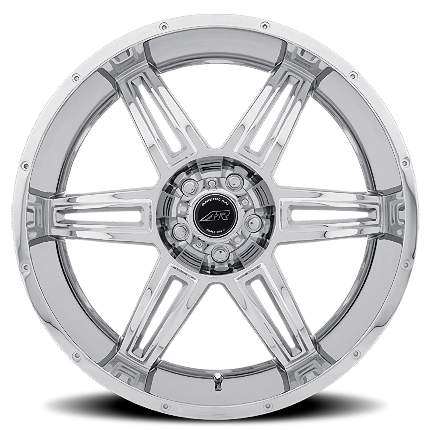 American Racing Mainline 20x8.5" 5x127mm 78.3mm CB +35mm Chrome