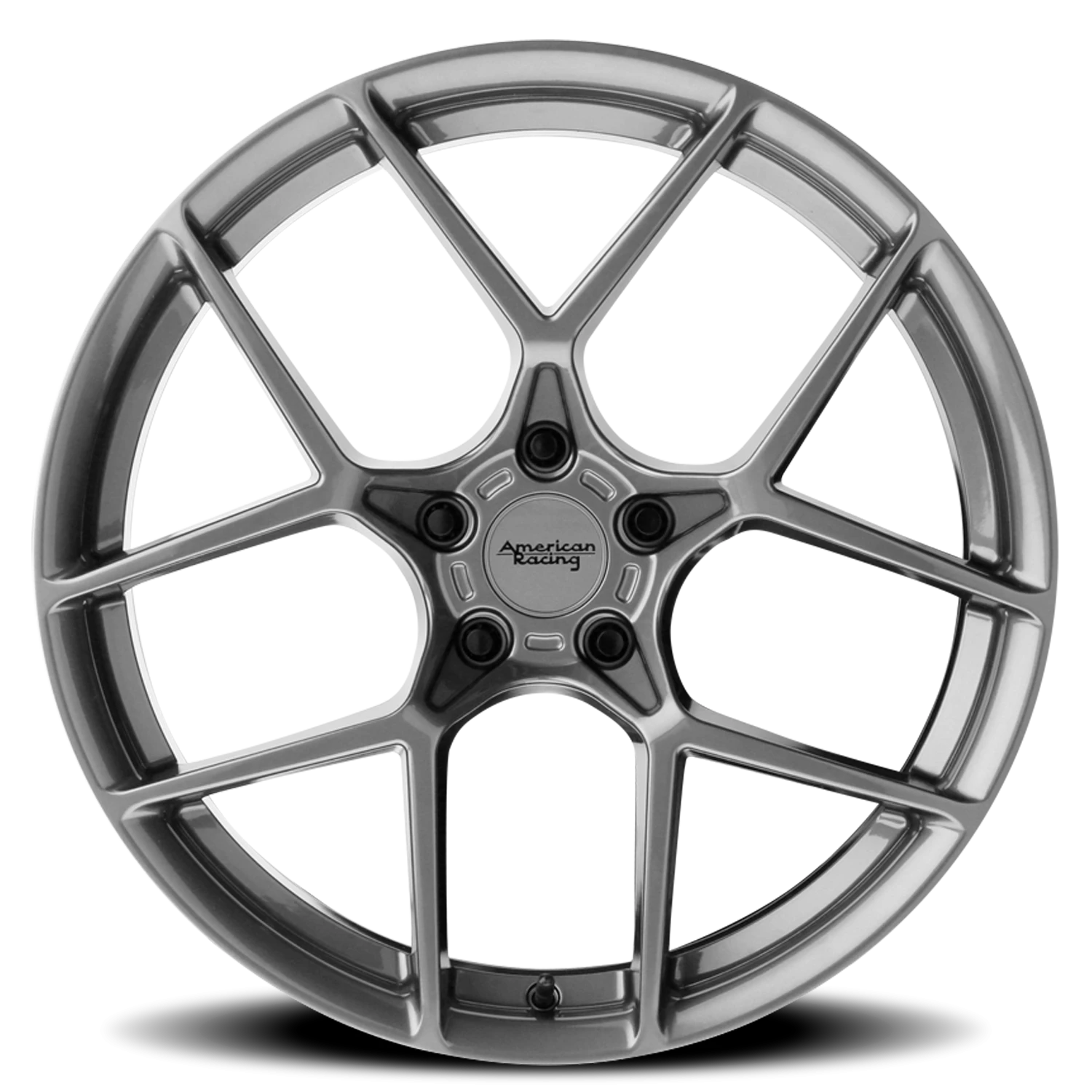 American Racing Crossfire 20x10" 5x120.65mm 70.3mm CB +75mm Graphite