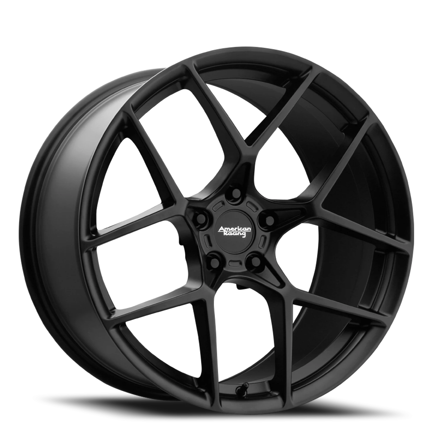 American Racing Crossfire 19x8.5" 5x120.65mm 70.3mm CB +50mm Satin Black