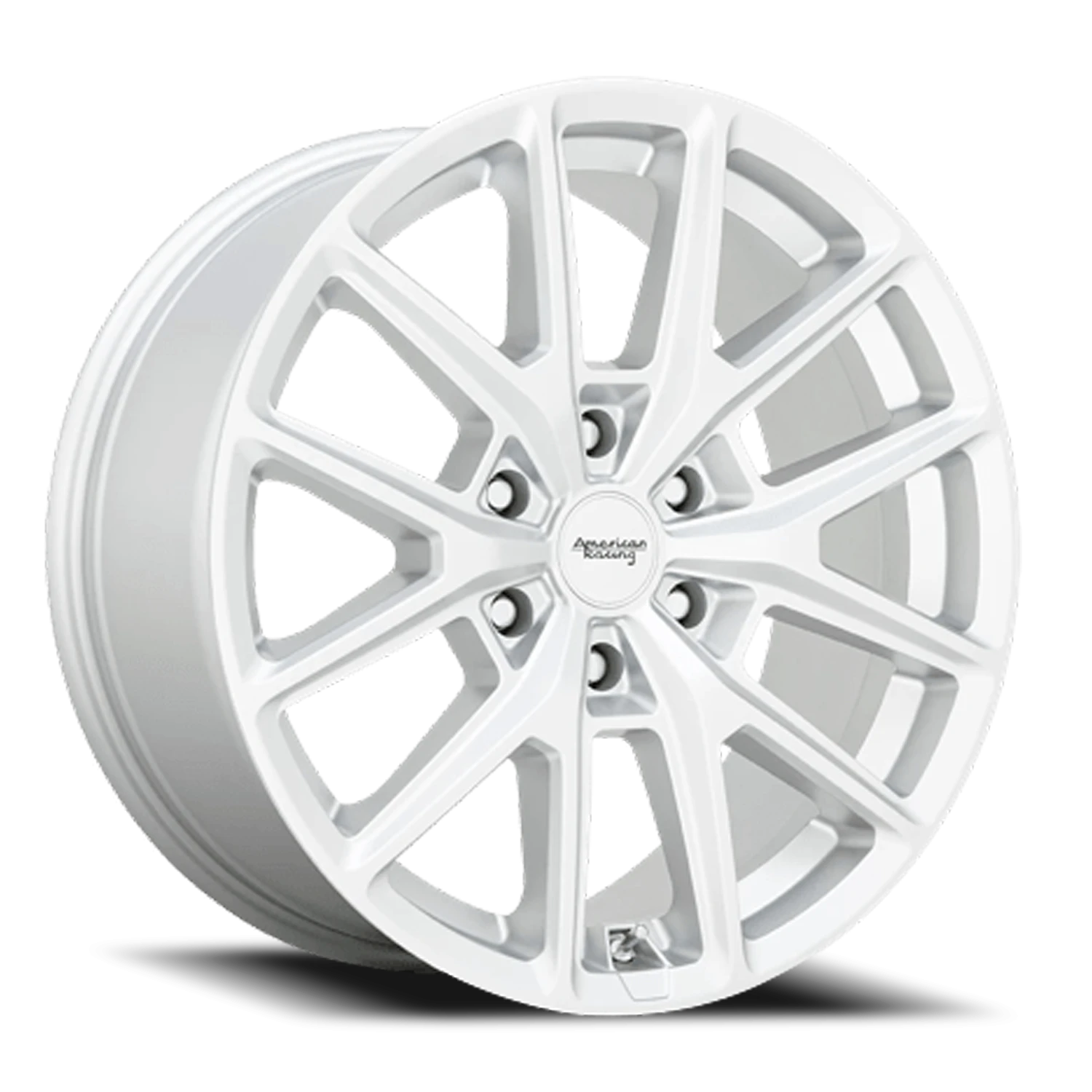 American Racing AR945 18x8.5" 6x114.3mm 66.06mm CB +35mm Hyper Silver