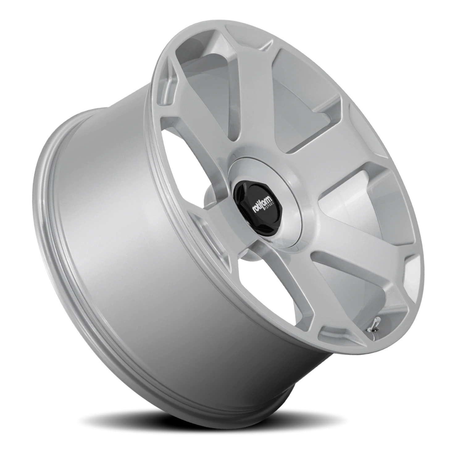 Rotiform AVS 22x10.5" 5x112mm 66.56mm CB +10mm Gloss Silver
