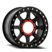 KMC Addict 2 Beadlock UTV KS234 SB 14x7 +38 4x137mm 112.1mm Satin Black