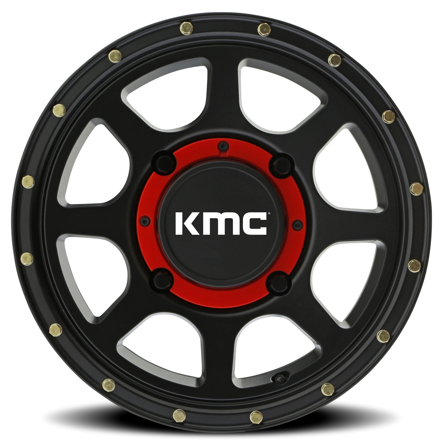 KMC Addict 2 UTV 14x7" 4x156mm 132mm CB +38mm Satin Black