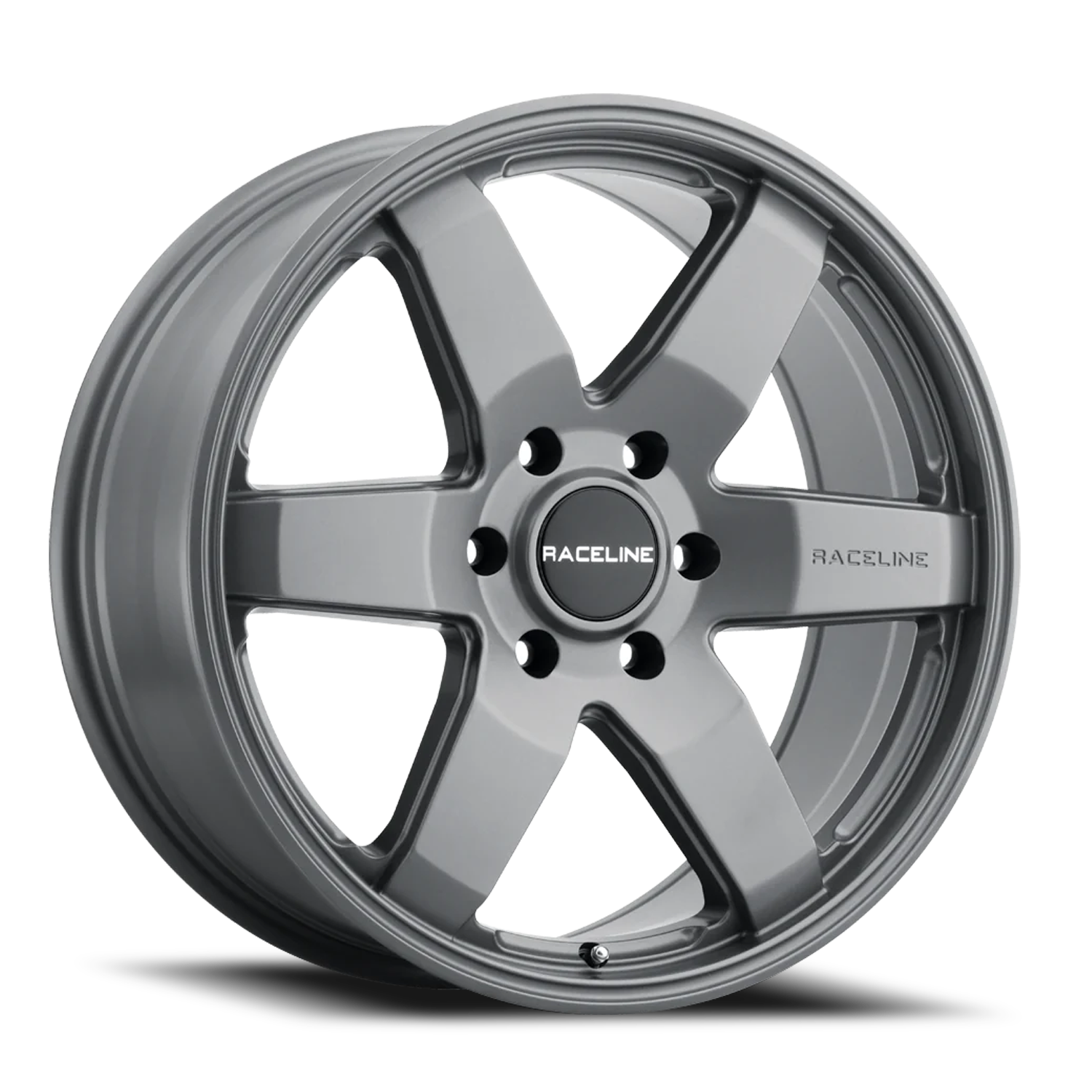 Raceline Addict 942GS 18x8 +35 6x132mm 74.6mm Greystone