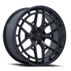 Niche Adria 22x10" 6x135mm 87.1mm CB +30mm Matte Black
