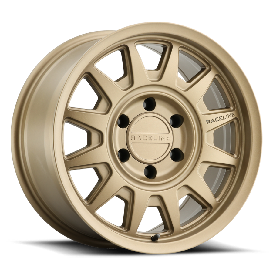 Raceline Aero HD 17x9" 6x139.7mm 106.1mm CB -12mm Satin Bronze