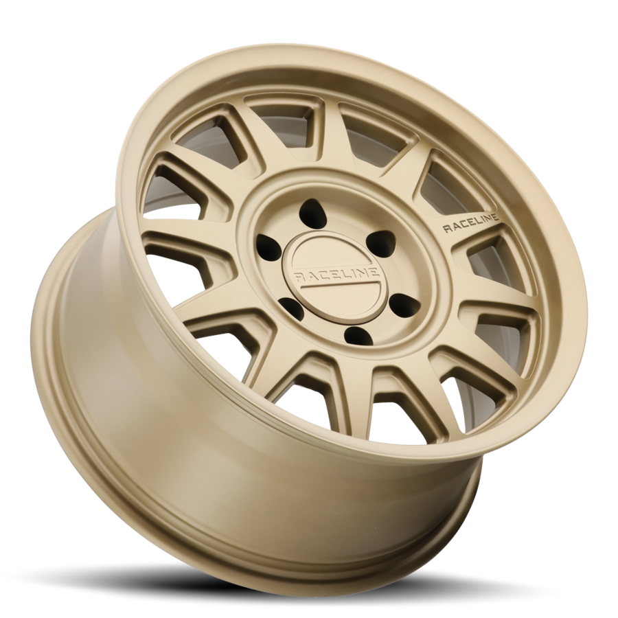 Raceline Aero HD 16x8" 6x139.7mm 106.1mm CB -6mm Satin Bronze