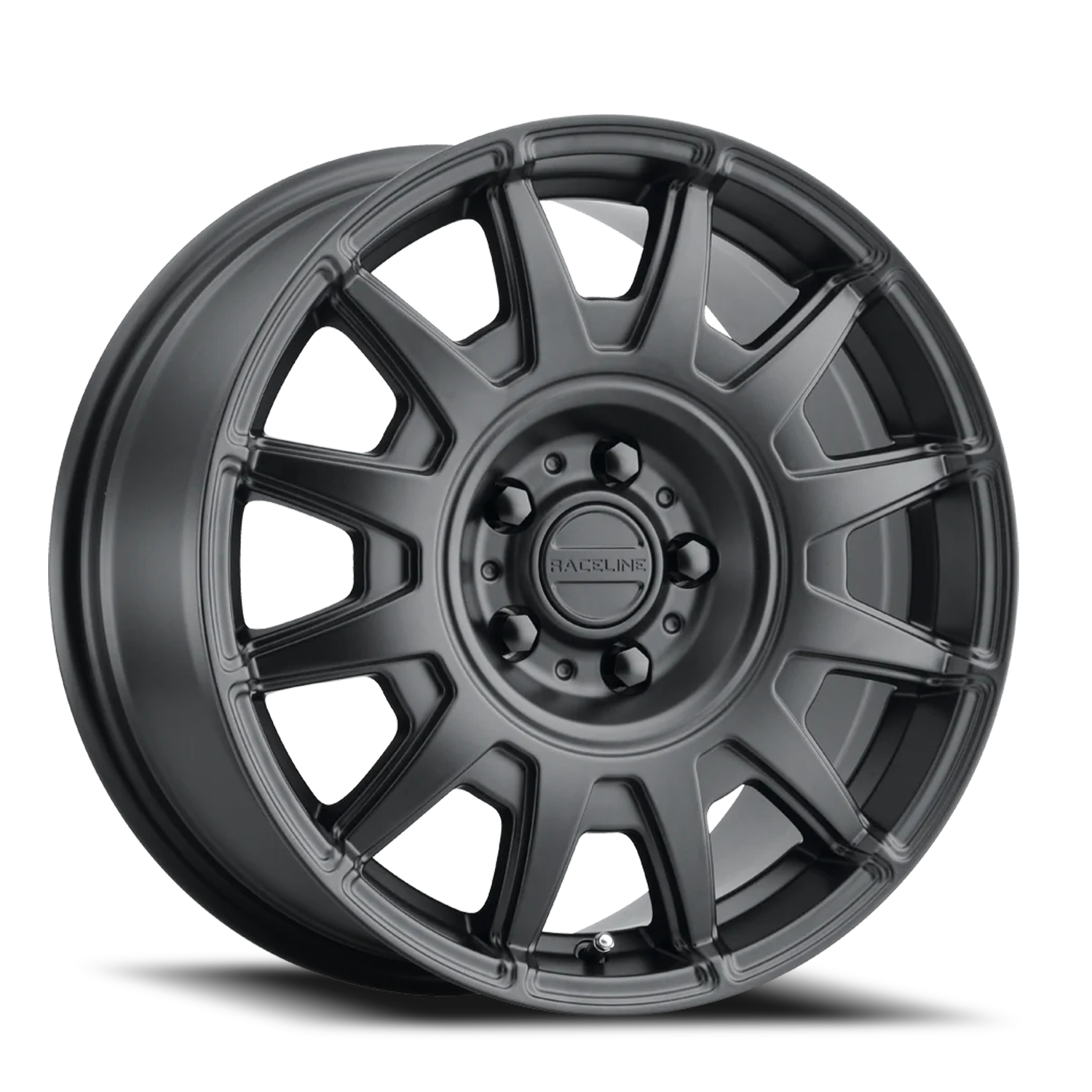 Raceline Aero 15x7" 5x100mm 72.62mm CB +15mm Satin Black