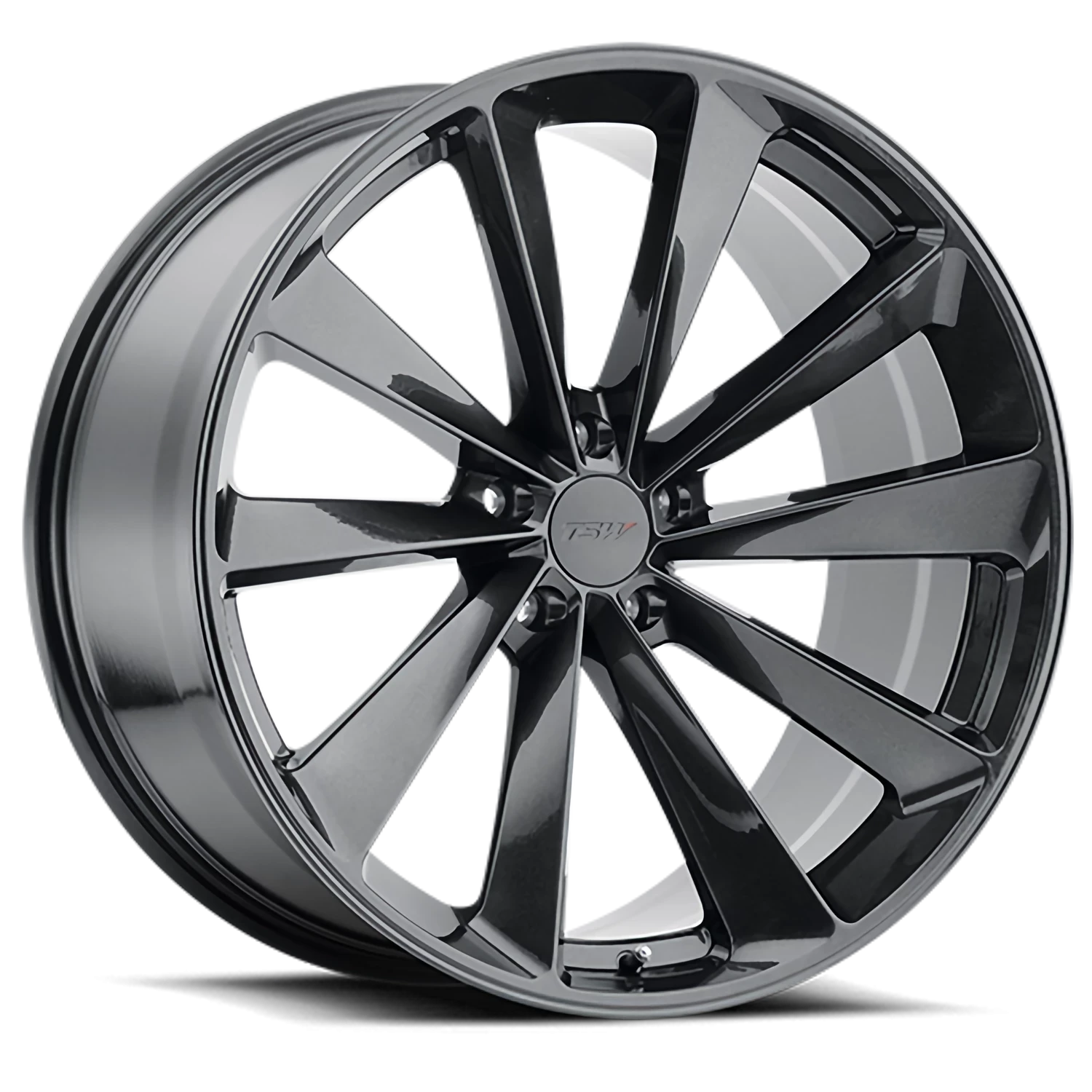 TSW Aileron 20x8.5" 5x114.3mm 76.1mm CB +40mm Metallic Gunmetal
