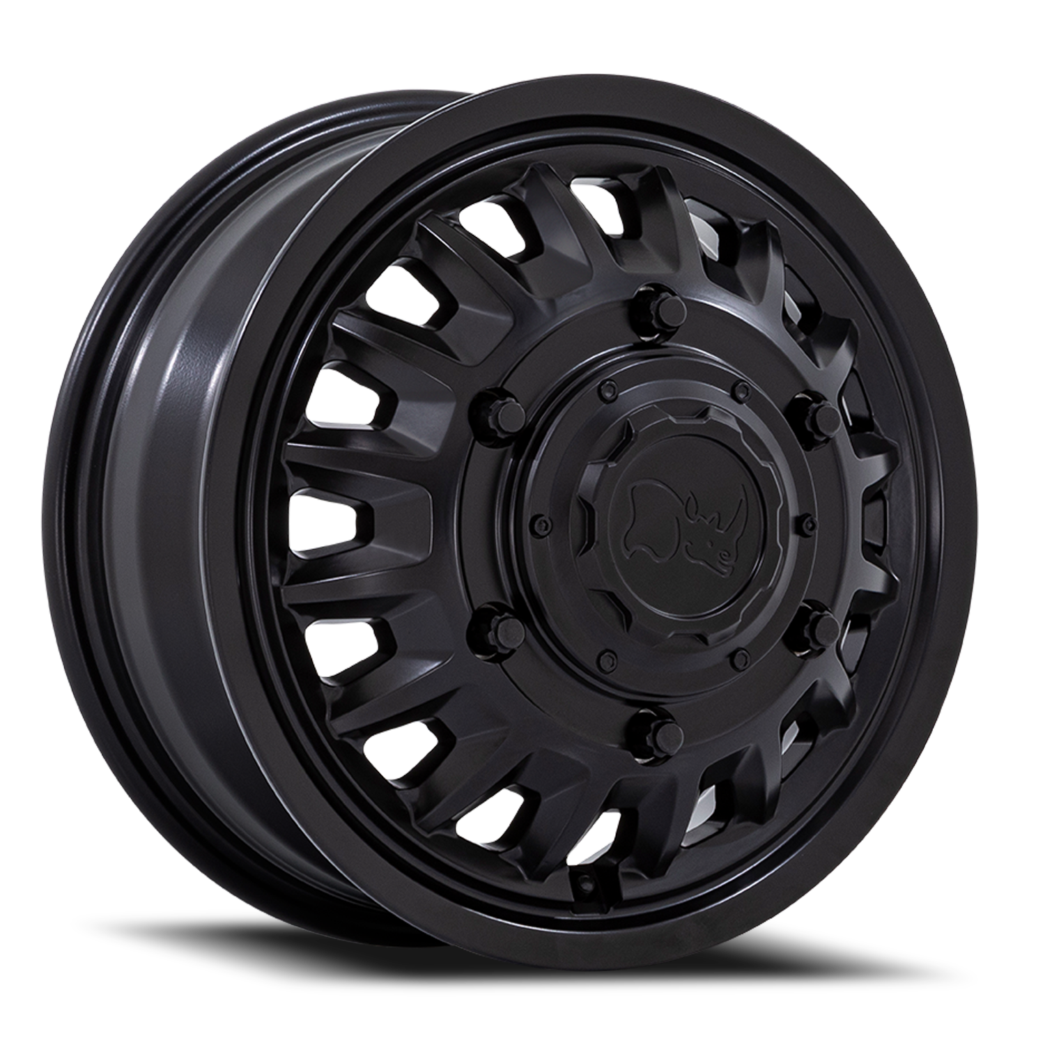 Black Rhino Aliso Dually BR019 16x6" 6x205mm 161mm CB +110mm Matte Black