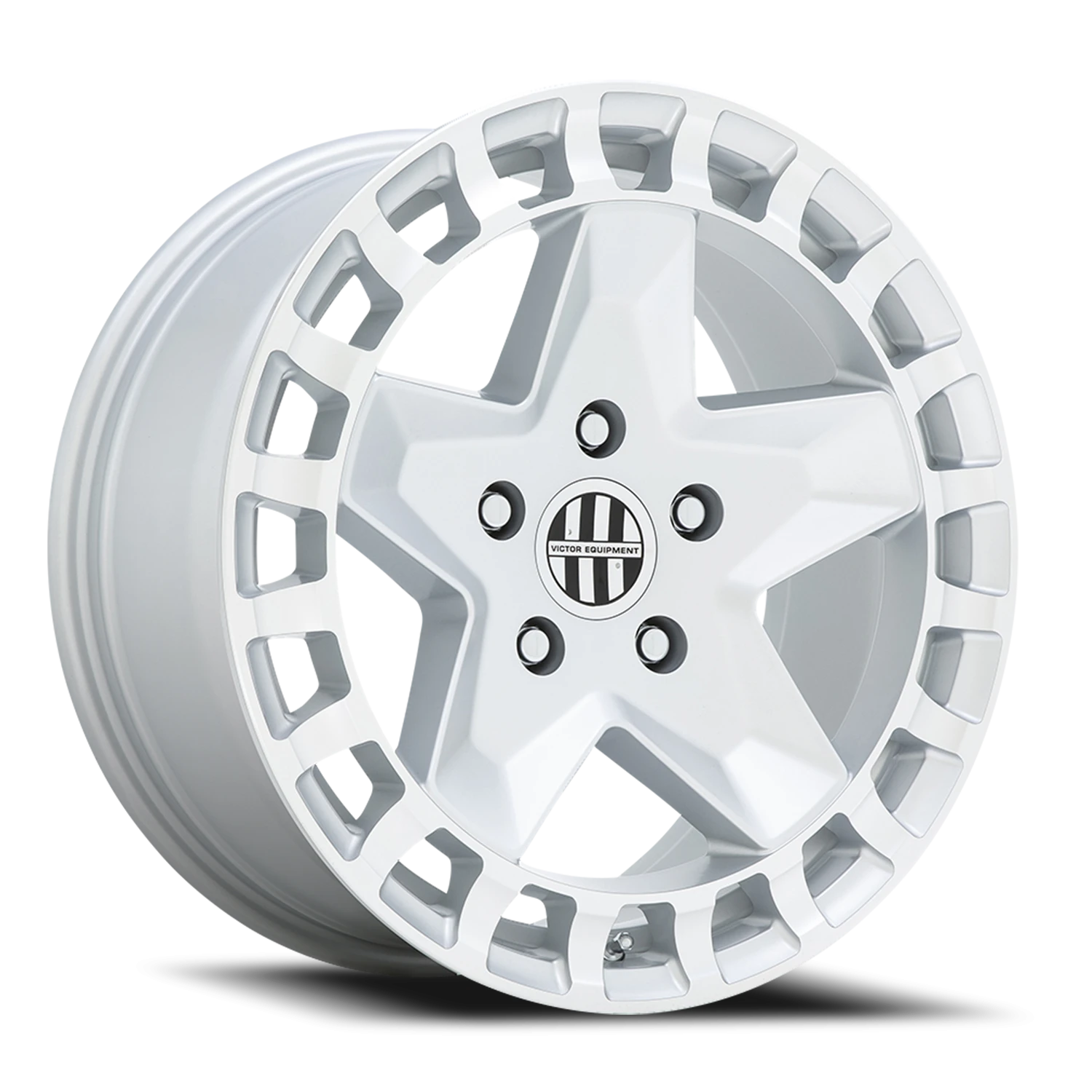 Victor Equipment Alpen 18x8" 5x130mm 71.6mm CB +20mm Gloss White