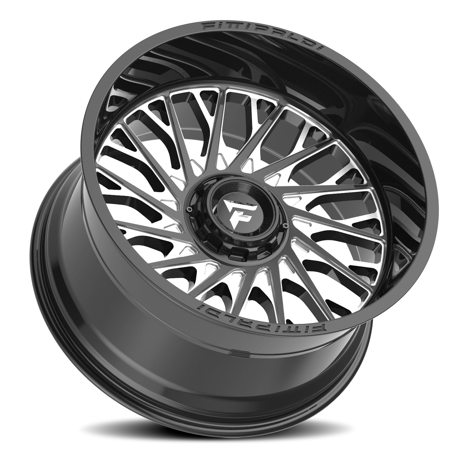 Fittipaldi Offroad Alpha Series 22x12" 8x165.1mm 125.2mm CB -44mm Black Milled