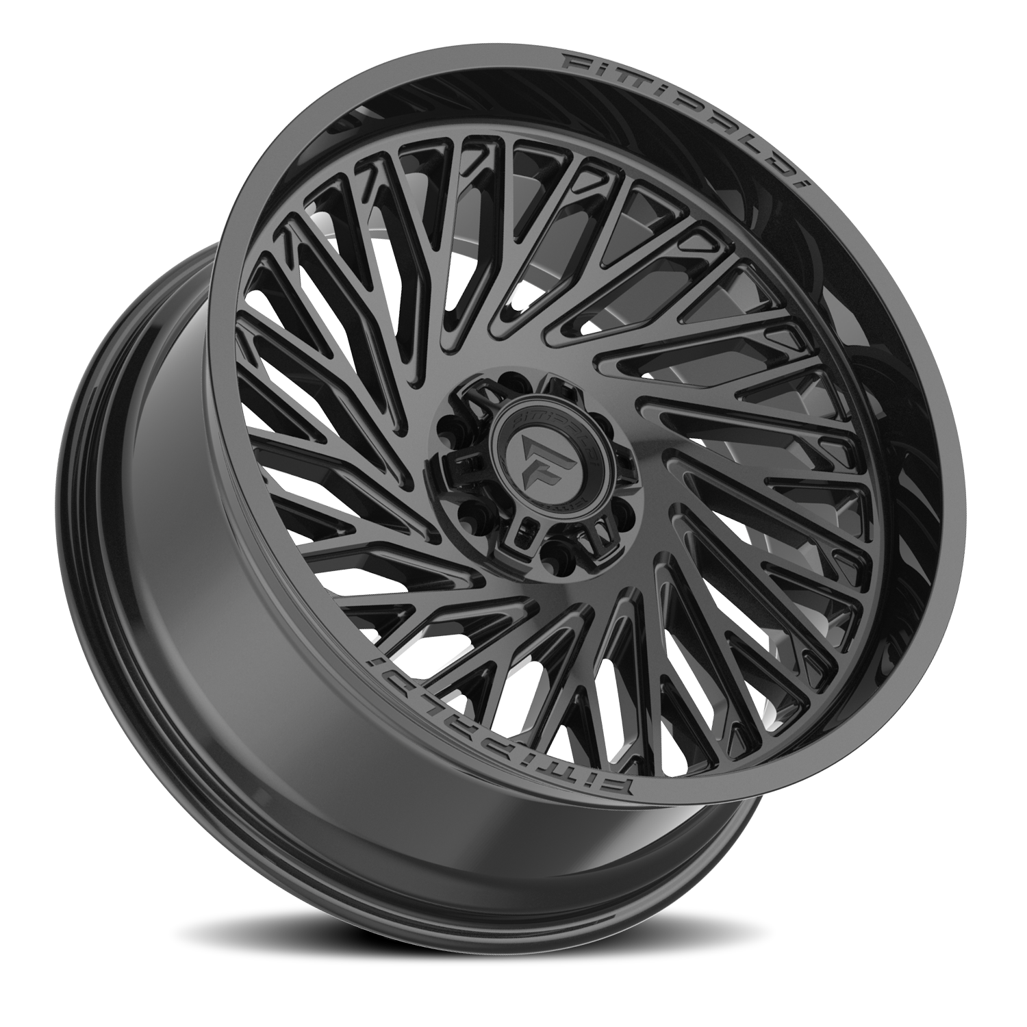 Fittipaldi Offroad Alpha Series 24x10" 6x135mm 106.2mm CB 0mm Gloss Black
