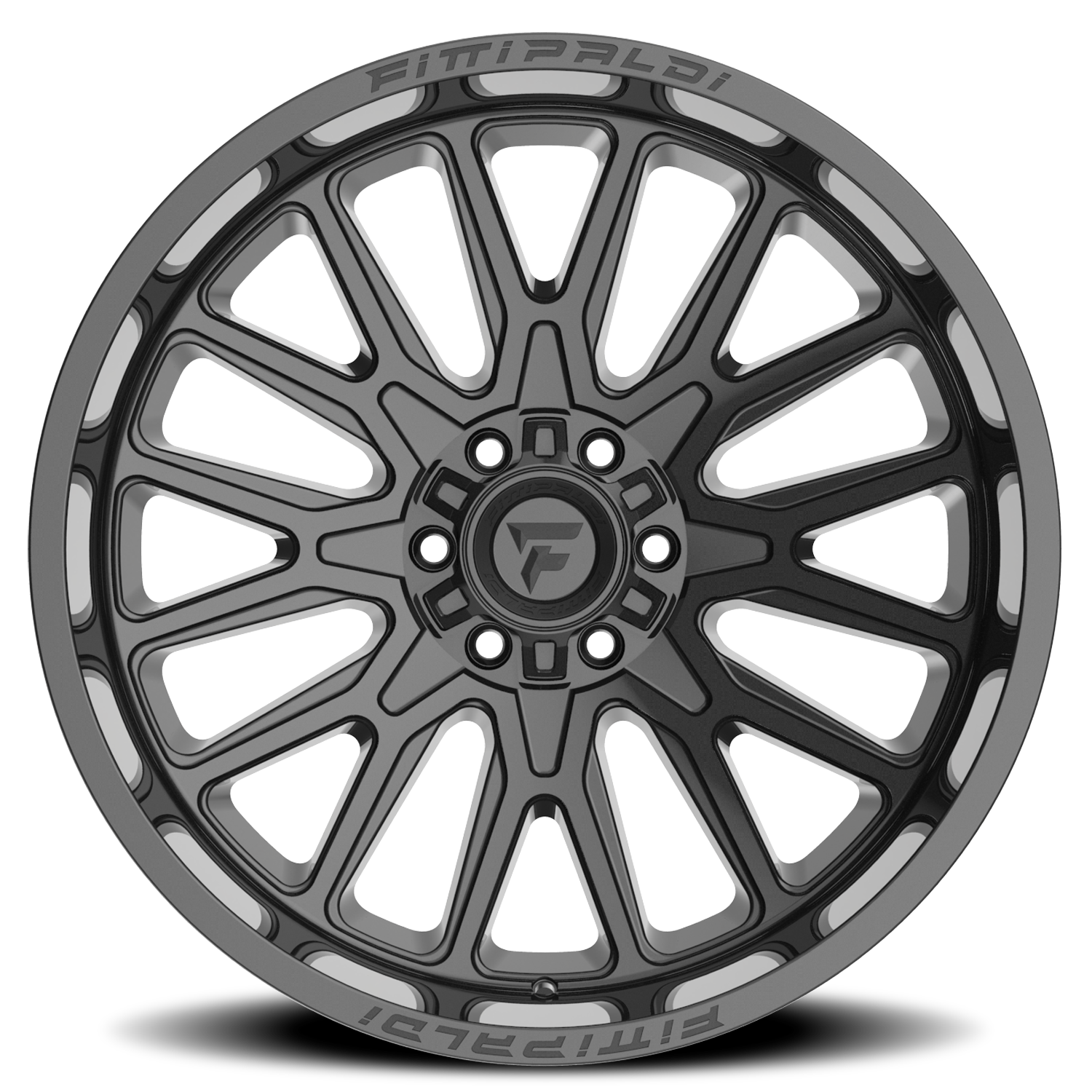 Fittipaldi Offroad Alpha Series 20x10" 8x165mm 125.2mm CB -19mm Gloss Black