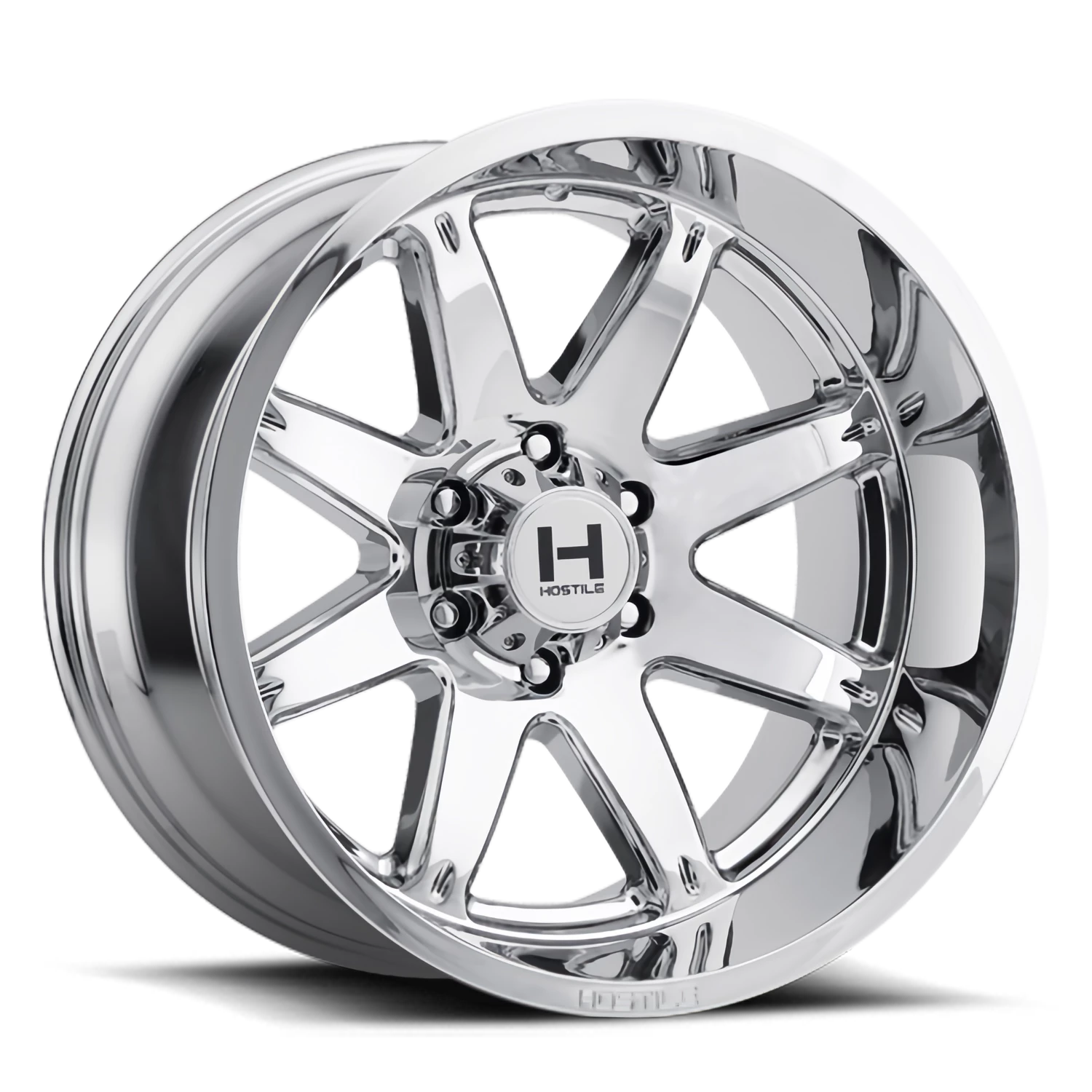 Hostile Alpha H109 CH 22x10 -25 6x139.7mm 106.1mm Chrome