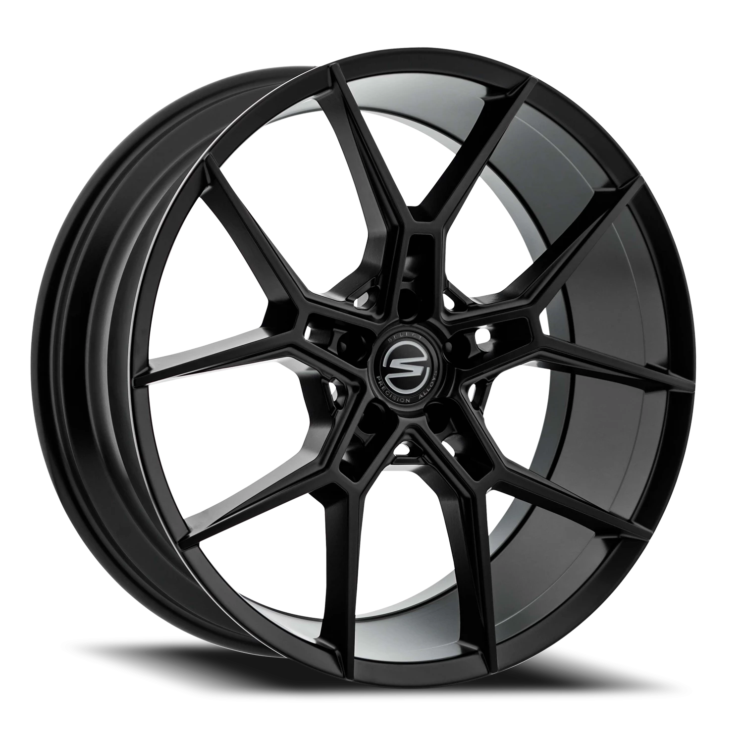 Select Precision Alloys Alpine 20x10.5" 5x114.3mm 72.69mm CB +38mm Satin Black