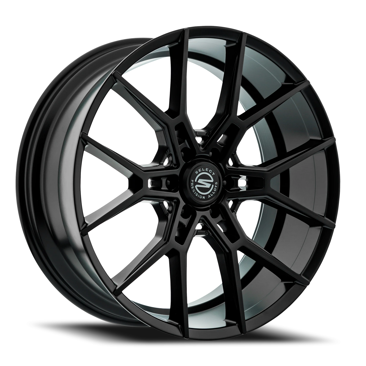 Select Precision Alloys Alpine 24x10" 6x139.7mm 106.1mm CB +25mm Satin Black