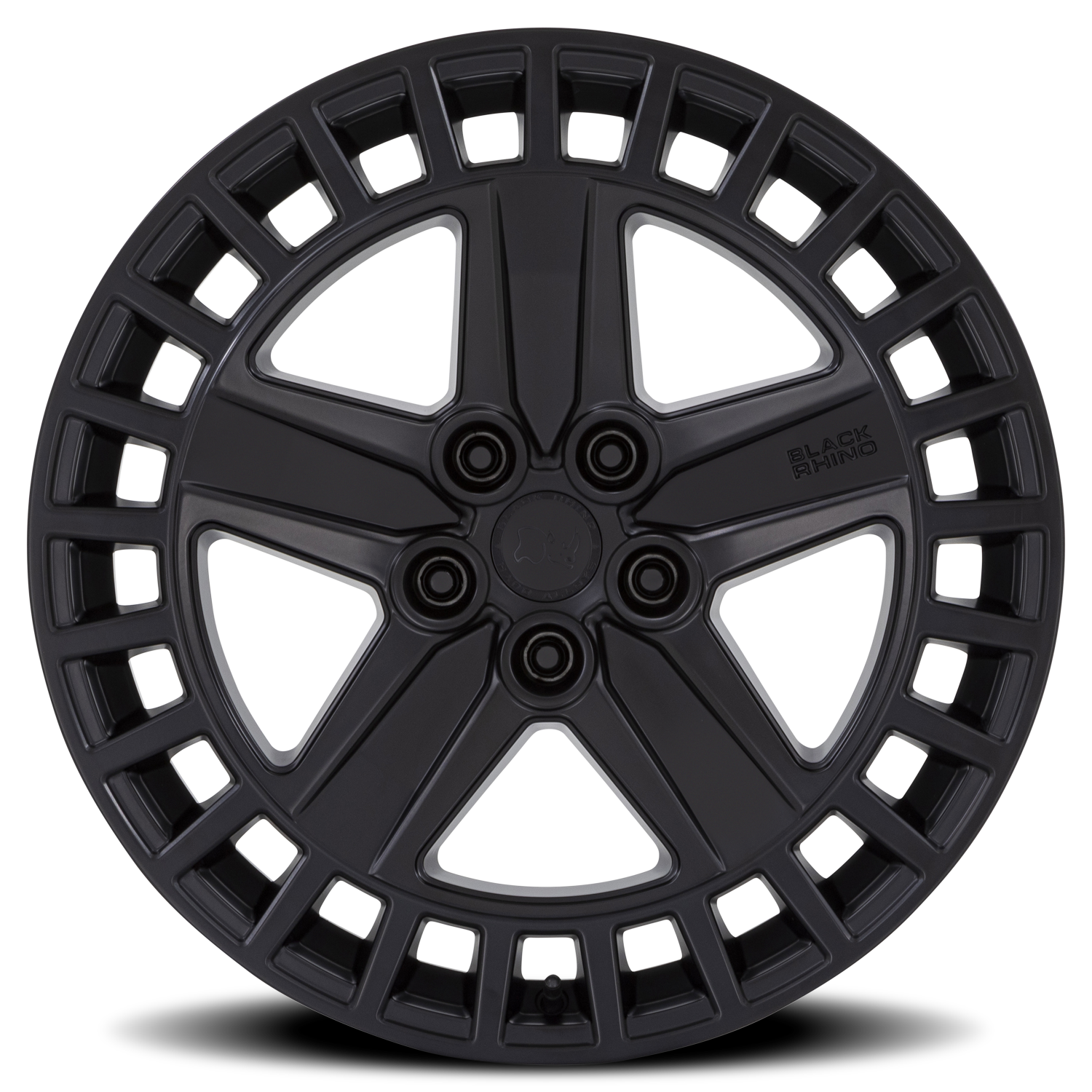 Black Rhino Alston 20x8.5" 5x114.3mm 72.56mm CB +25mm Matte Black