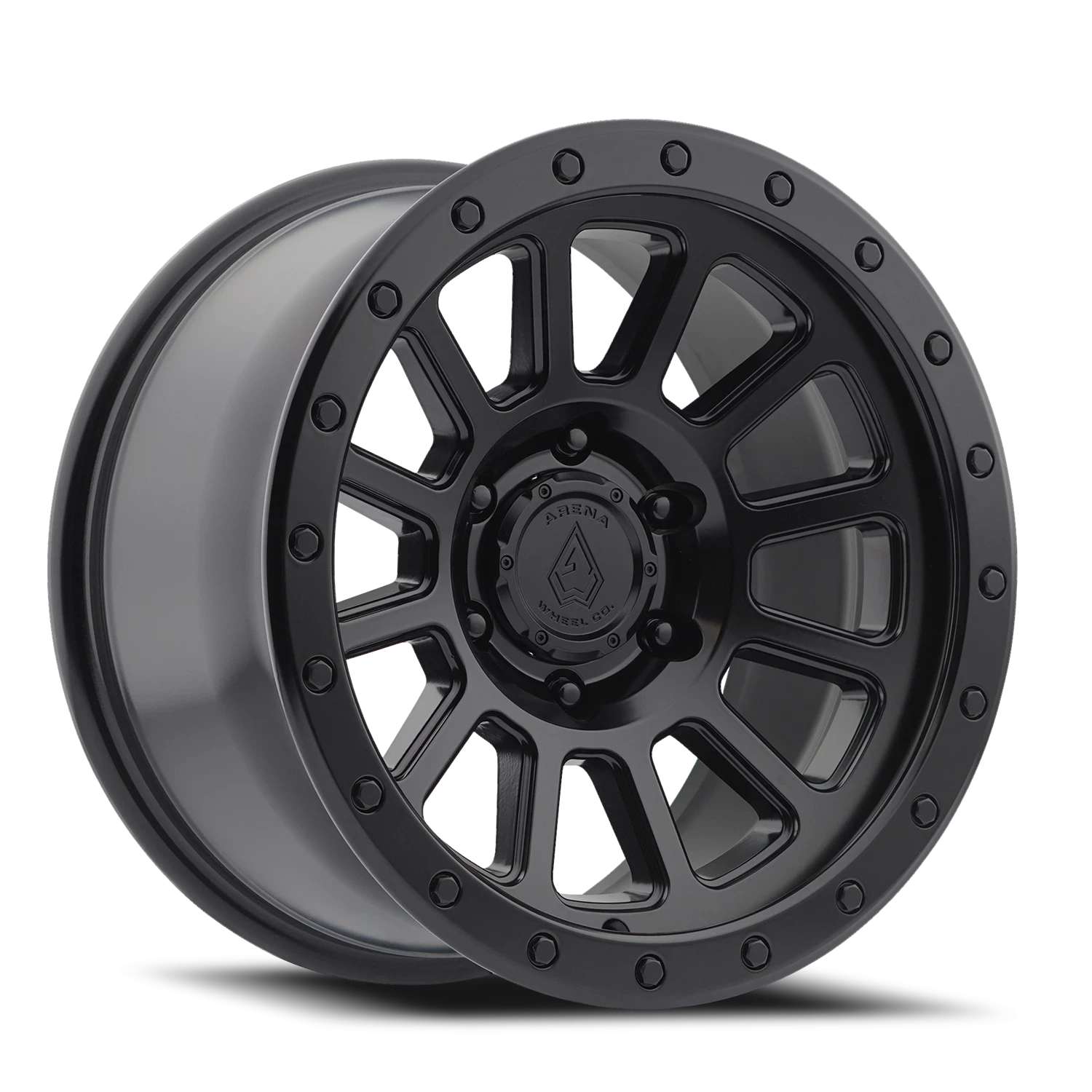 Arena Ammo 17x9" 6x135mm 87.12mm CB 0mm Satin Black