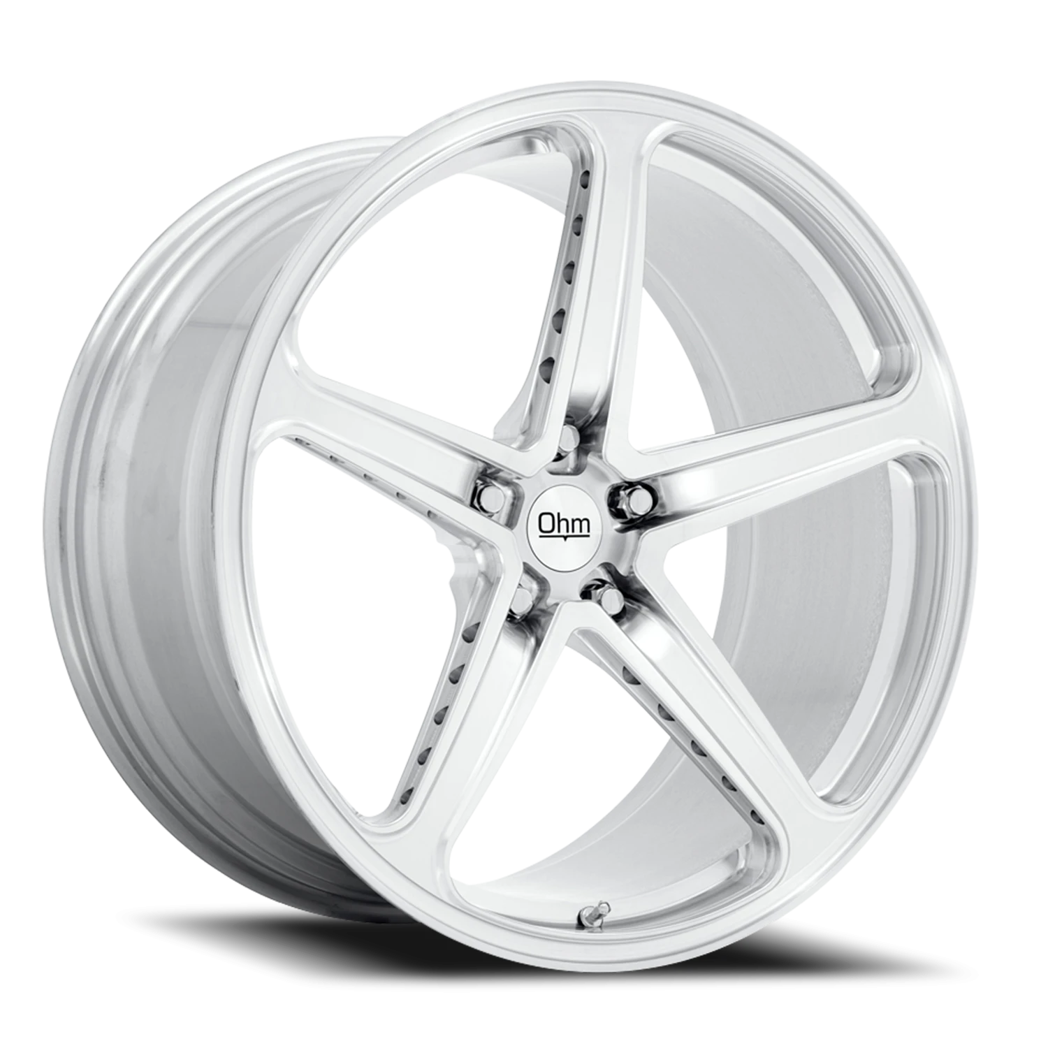 Ohm Amp 21x9" 5x120mm 64.1mm CB +25mm Machined Silver