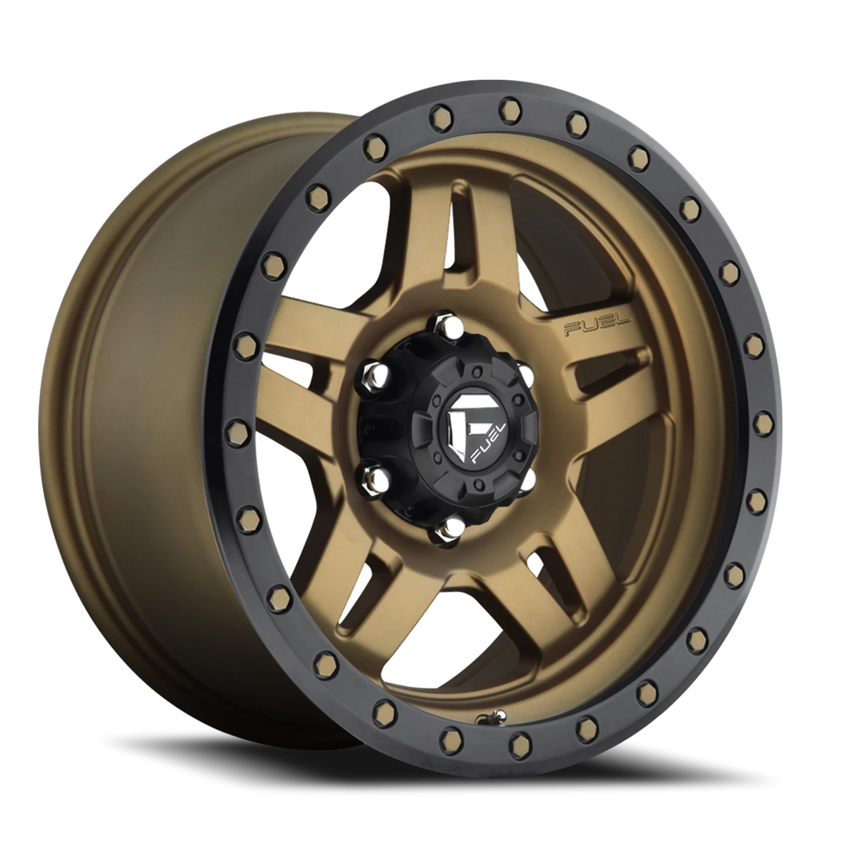 Fuel Anza 17x8.5 -6 5x127mm 78.1mm Bronze