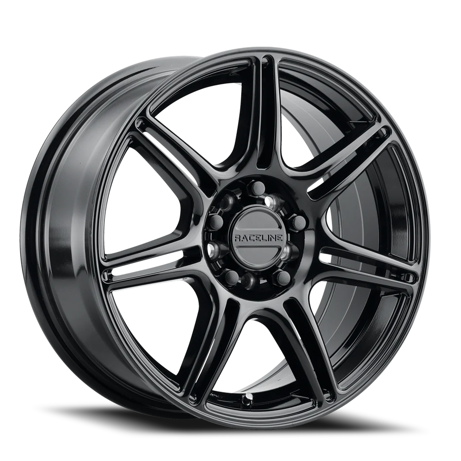Raceline Apex 17x7.5" 5x110mm 72.62mm CB +40mm Gloss Black