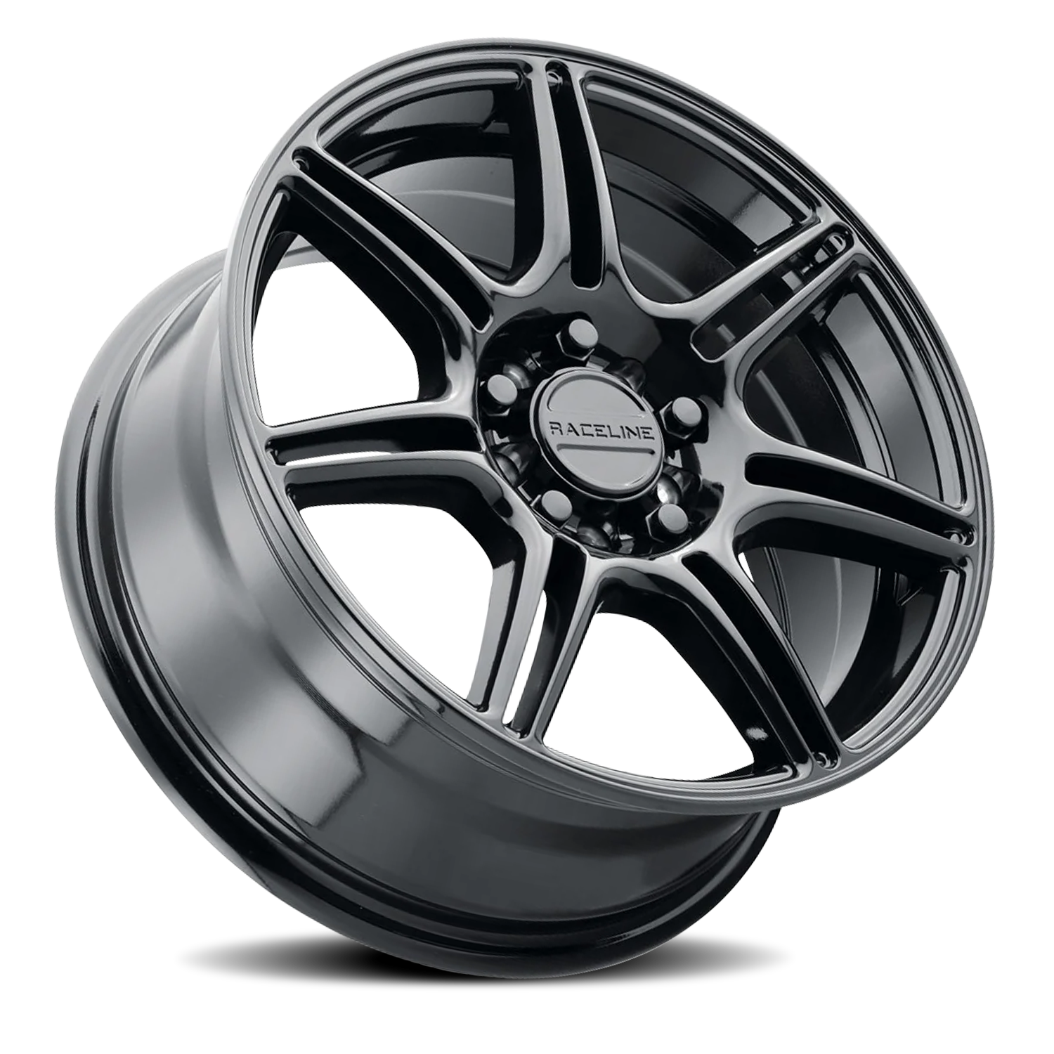 Raceline Apex 17x7.5" 5x110mm 72.62mm CB +40mm Gloss Black