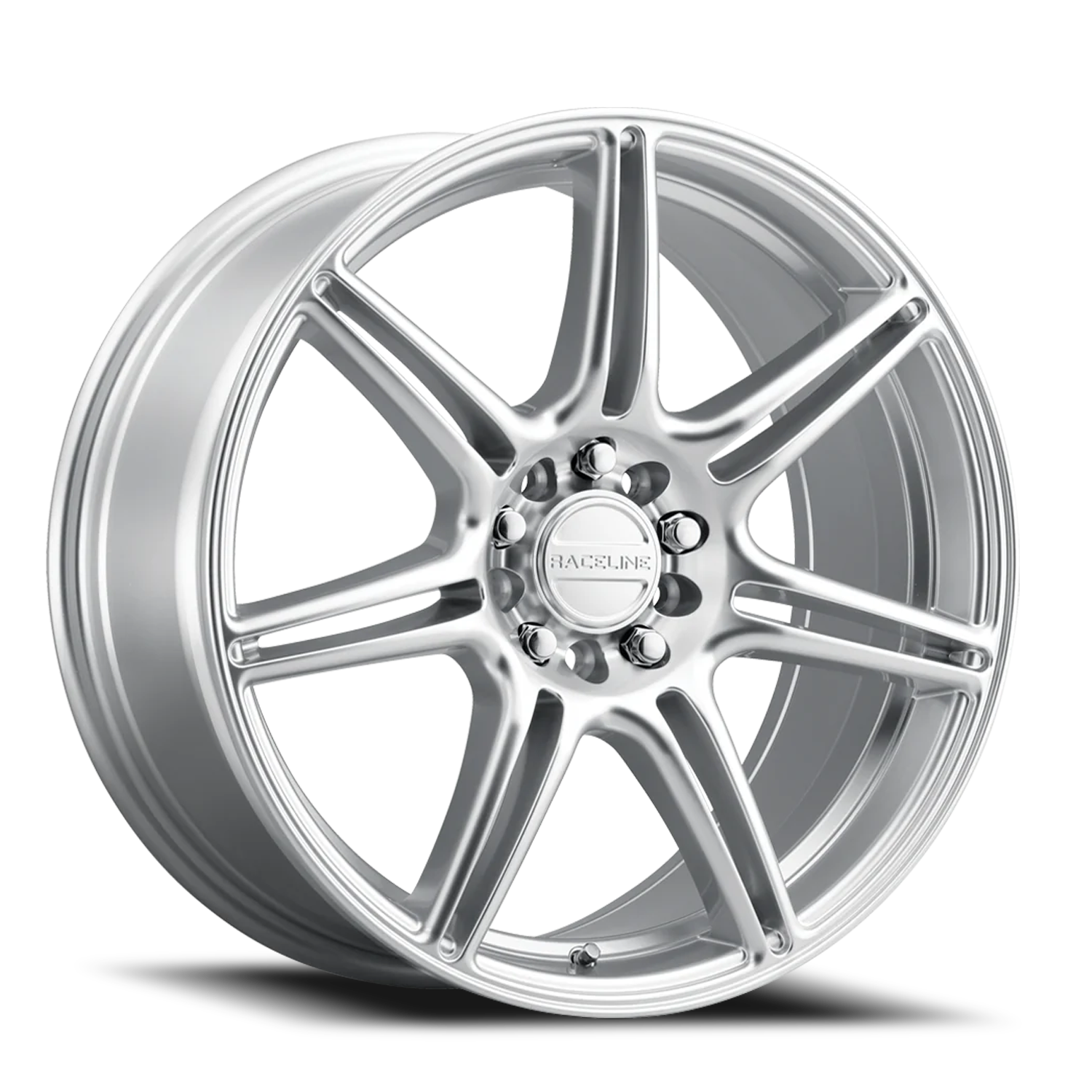Raceline Apex 18x8" 5x100mm 72.62mm CB +40mm Hyper Silver