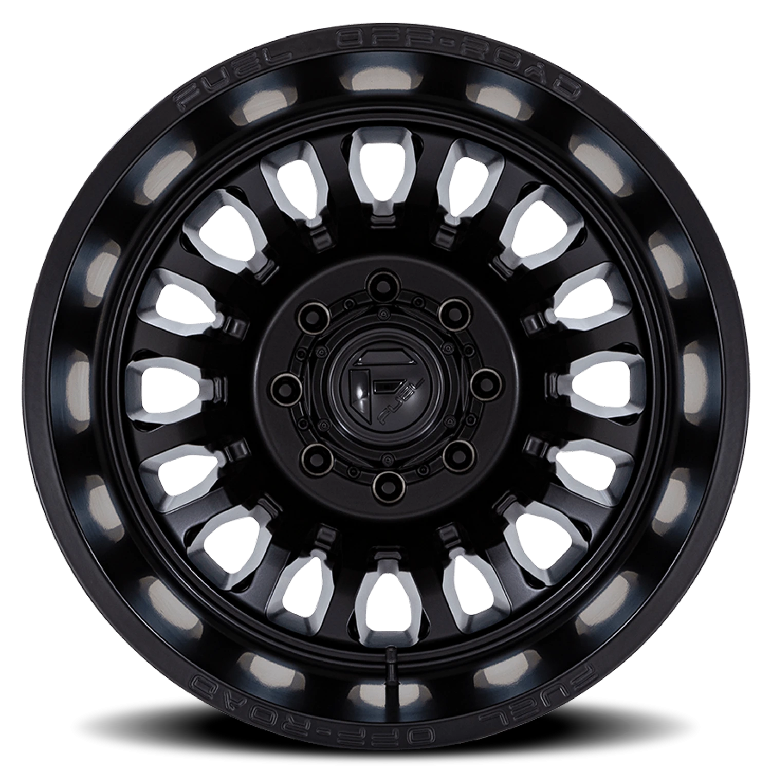 Fuel Arc Dually 20x8.25" 8x165.1mm 117mm CB -201mm Blackout