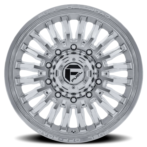 Fuel Arc Dually 22x8.25 -227 8x165.1mm 117mm Polished