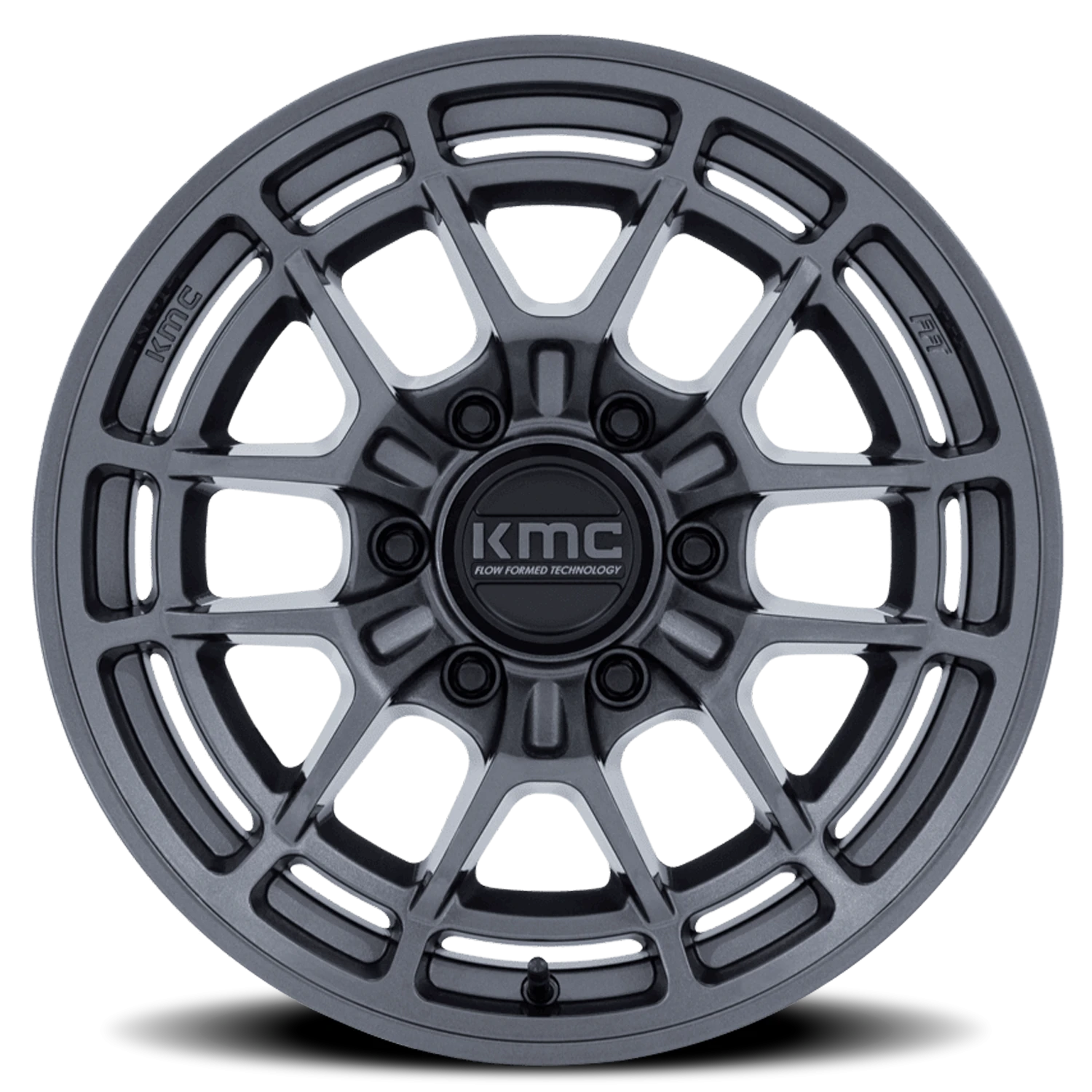 KMC Archer 17x8.5" 6x139.7mm 106.1mm CB +25mm Matte Anthracite