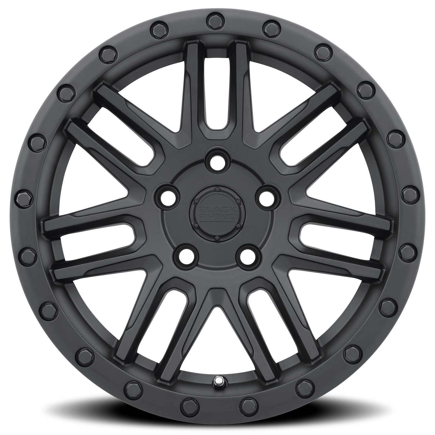 Black Rhino Arches 17x9.5" 6x135mm 87.1mm CB +12mm Matte Black