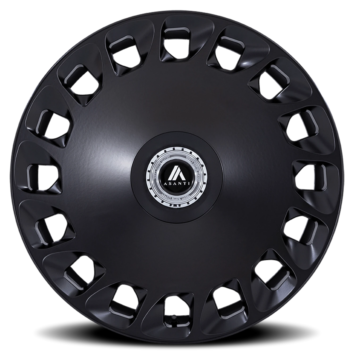 Asanti Black Label Aristocrat 24x10 +30 6x135mm 87.1mm Matte Black