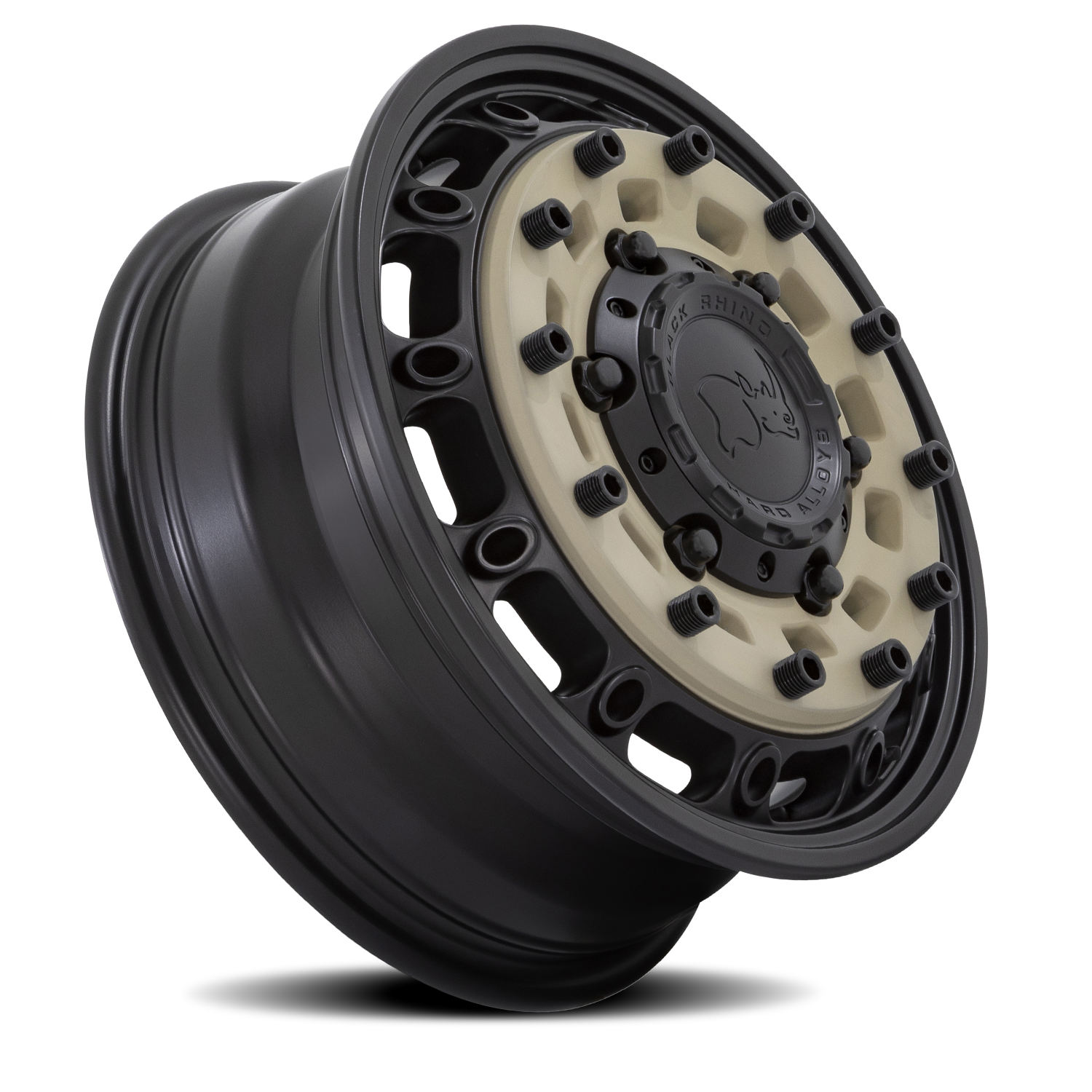 Black Rhino Arsenal AT 16x6" 6x180mm 138.8mm CB +84mm Matte Sand On Black